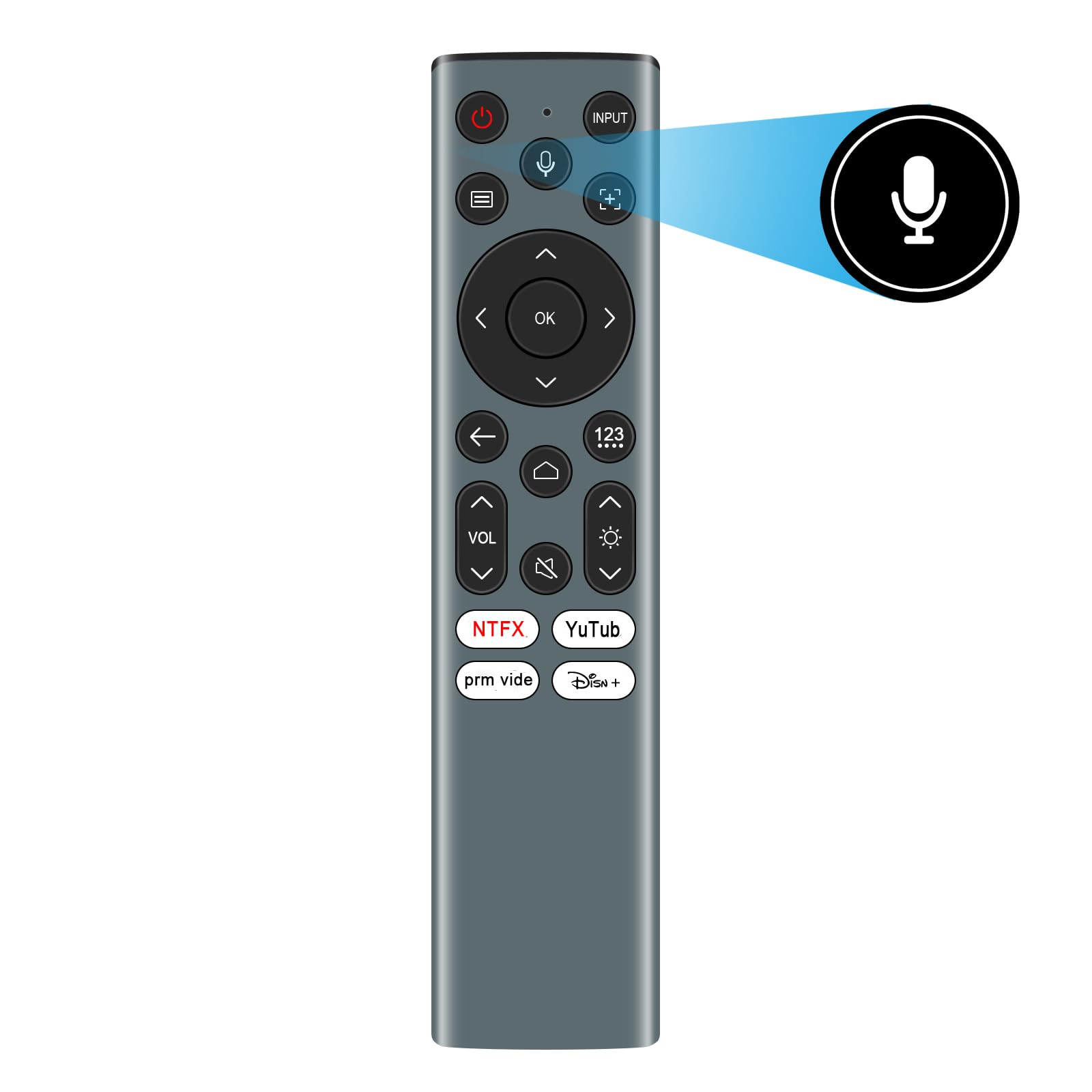 Amazon.com: ERF6A82 Voice Backlight Remote Control Replacement